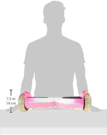 Jetson Self Balancing Hoverboard with Built in Bluetooth Speaker  Includes All Terrain Tires  LED Lights - 31hftapzril._ac_